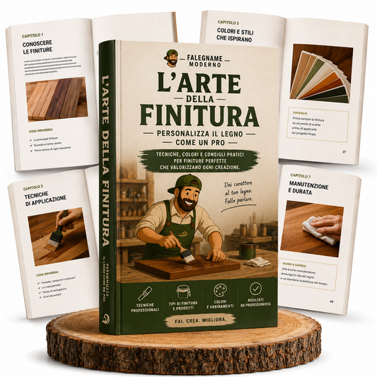 L'Arte della Finitura – Personalizza il Legno come un Pro